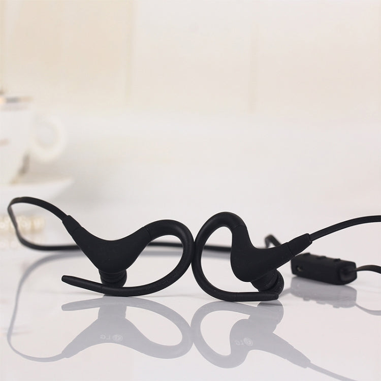 BT-1 Wireless Bluetooth In-ear Headphone Sports Headset with Microphones, for Smartphone, Built-in Bluetooth Wireless Transmission, Transmission Distance: within 10m(Black) by bashfashion