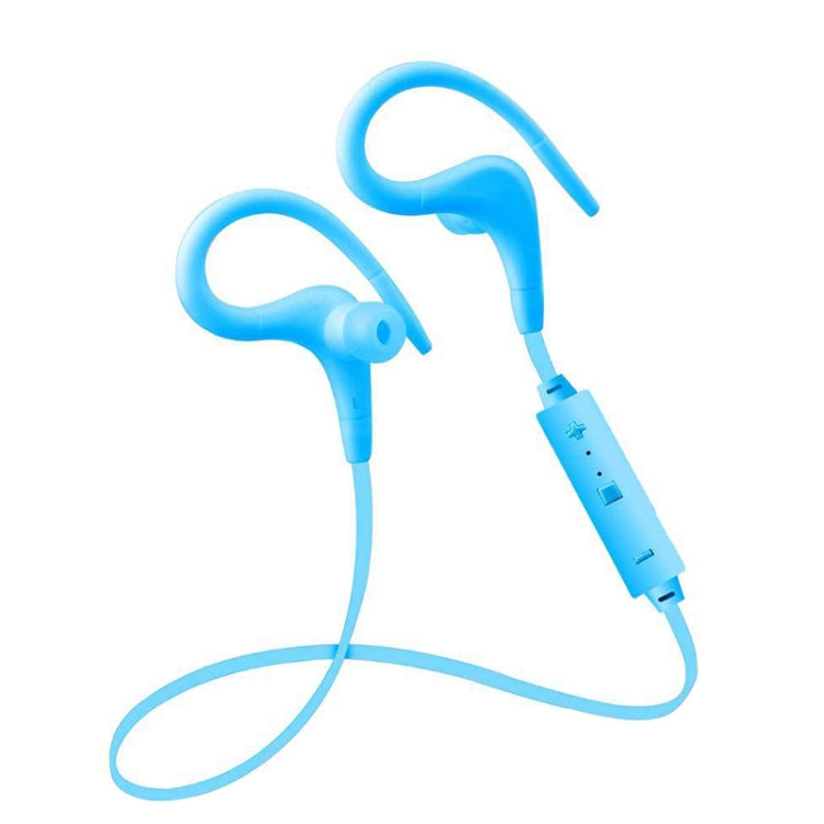 BT-1 Wireless Bluetooth In-ear Headphone Sports Headset with Microphones, for Smartphone, Built-in Bluetooth Wireless Transmission, Transmission Distance: within 10m(Blue) by bashfashion