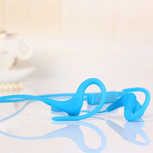 BT-1 Wireless Bluetooth In-ear Headphone Sports Headset with Microphones, for Smartphone, Built-in Bluetooth Wireless Transmission, Transmission Distance: within 10m(Blue)