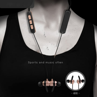 BT-KDK58 In-Ear Wire Control Sport Magnetic Suction Wireless Bluetooth Earphones with Mic, Support Handfree Call, For iPad, iPhone, Galaxy, Huawei, Xiaomi, LG, HTC and Other Smart Phones(White) by bashfashion