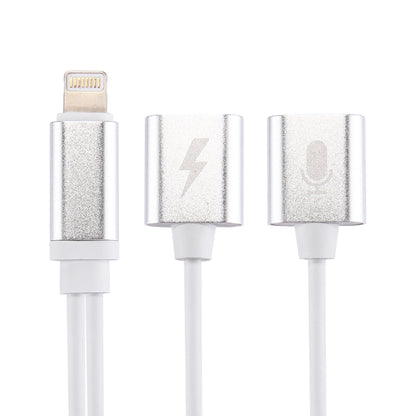 8 Pin Male to Female Charger + 8 Pin Female Audio Adapter, Support iOS 10.3.1 or Above Phones & Call Function by bashfashion