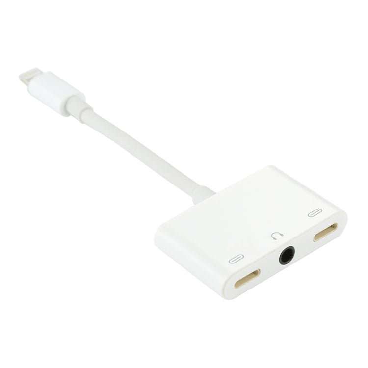 8 Pin Male to Dual 8 Pin Female & 3.5mm Female Audio Adapter by bashfashion