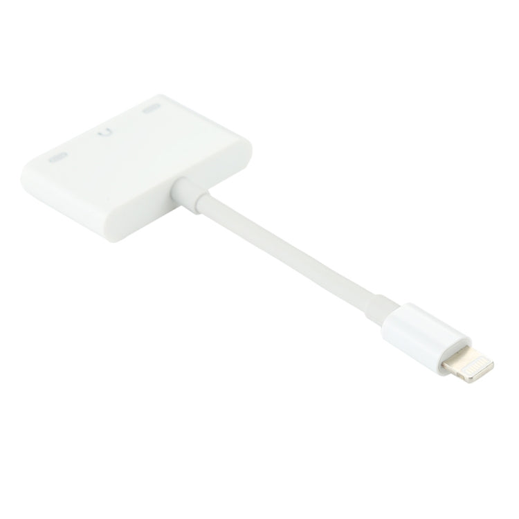 8 Pin Male to Dual 8 Pin Female & 3.5mm Female Audio Adapter by bashfashion