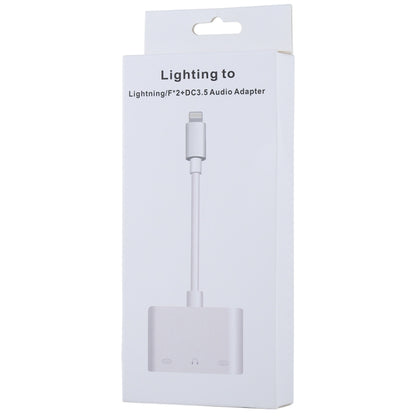 8 Pin Male to Dual 8 Pin Female & 3.5mm Female Audio Adapter by bashfashion