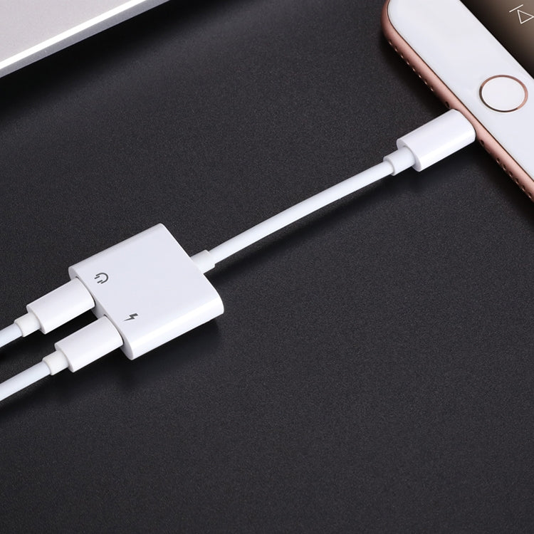 JOYROOM S-Y104 Ben Series Apple Dual Lightning Adapter, Length: 1.2m(White) by JOYROOM