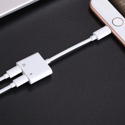 JOYROOM S-Y104 Ben Series Apple Dual Lightning Adapter, Length: 1.2m(White) by JOYROOM