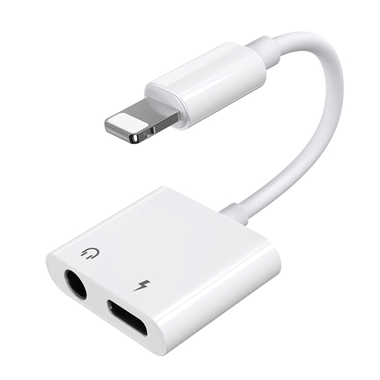JOYROOM S-Y104 Ben Series Apple 3.5+Lightning Adapter, Length: 1.2m(White) by JOYROOM
