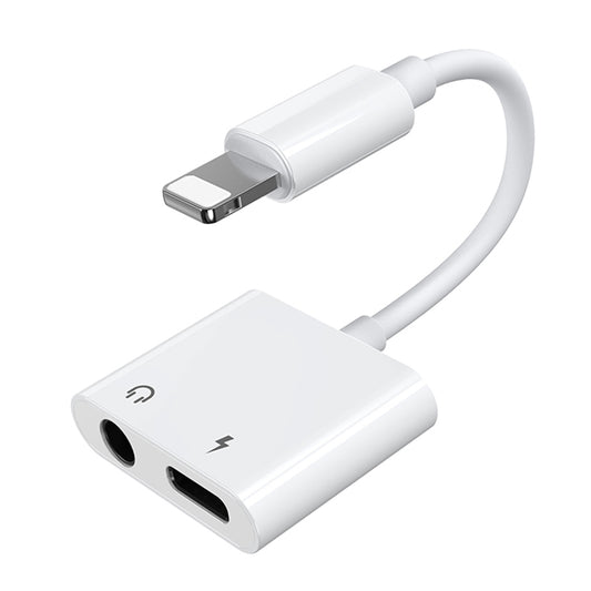 JOYROOM S-Y104 Ben Series Apple 3.5+Lightning Adapter, Length: 1.2m(White) by JOYROOM