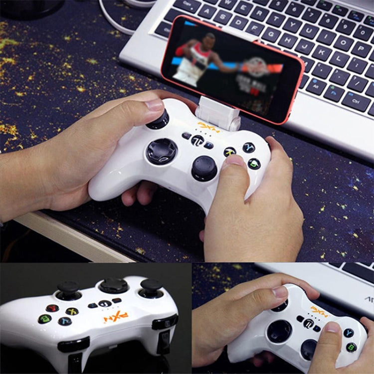 PXN PXN-6603 MFI Mobile Phone Wireless Bluetooth Game Handle Controller, Compatible with iOS System(Black) by PXN