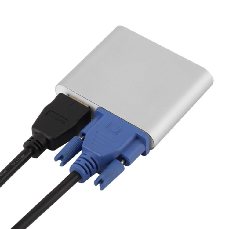 Onten 9167 USB Female to HDMI 1080P / VGA HD Converter for iPhone / Android by Onten