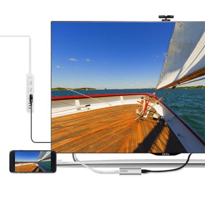 Onten 9167 USB Female to HDMI 1080P / VGA HD Converter for iPhone / Android by Onten