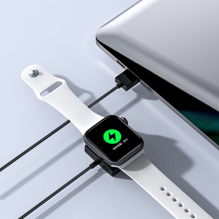 adj-981 Portable Magnetic Wireless Charger for Apple Watch (Black) by bashfashion