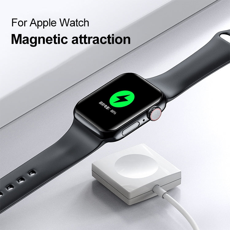 adj-981 Portable Magnetic Wireless Charger for Apple Watch (Black) by bashfashion