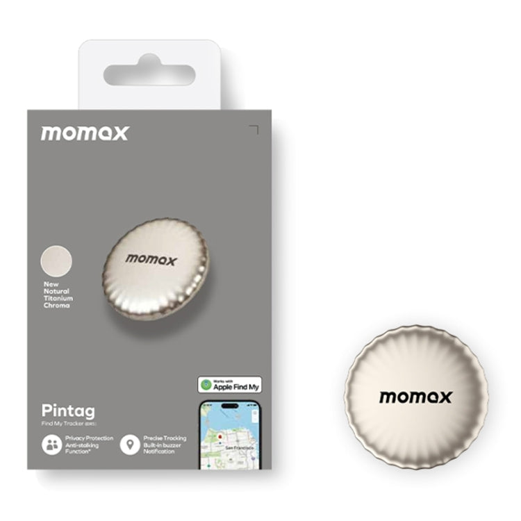 MOMAX PINTAG BR5 Wireless Positioning Anti-lost Device(White) by MOMAX