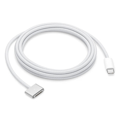 USB-C / Type-C to Magsafe 3 Braided Fast Charging Data Cable, Length: 2m (White) by bashfashion