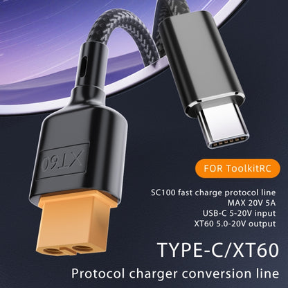 USB-C / Type-C to XT60 Data Cable, Length: 50cm by bashfashion