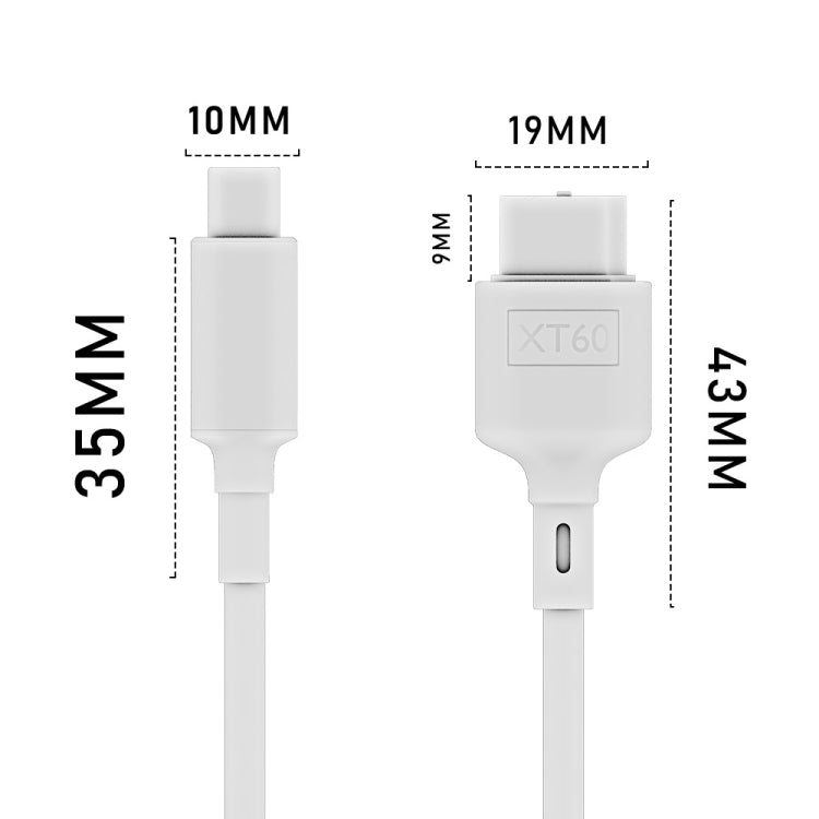 USB-C / Type-C to XT60 Data Cable, Length: 50cm by bashfashion