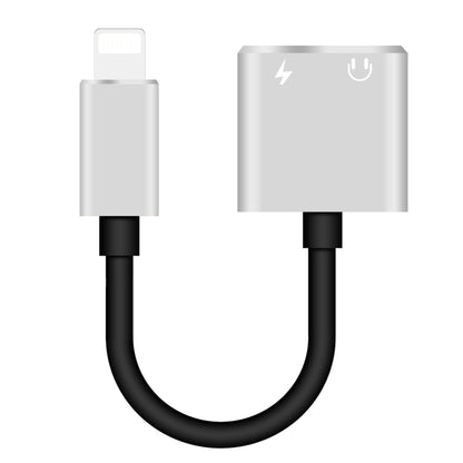 ENKAY Hat-prince HC-15 8 Pin + 3.5mm Jack to 8 Pin Charge Audio Adapter Cable, Support up to iOS 15.0(Silver) by ENKAY
