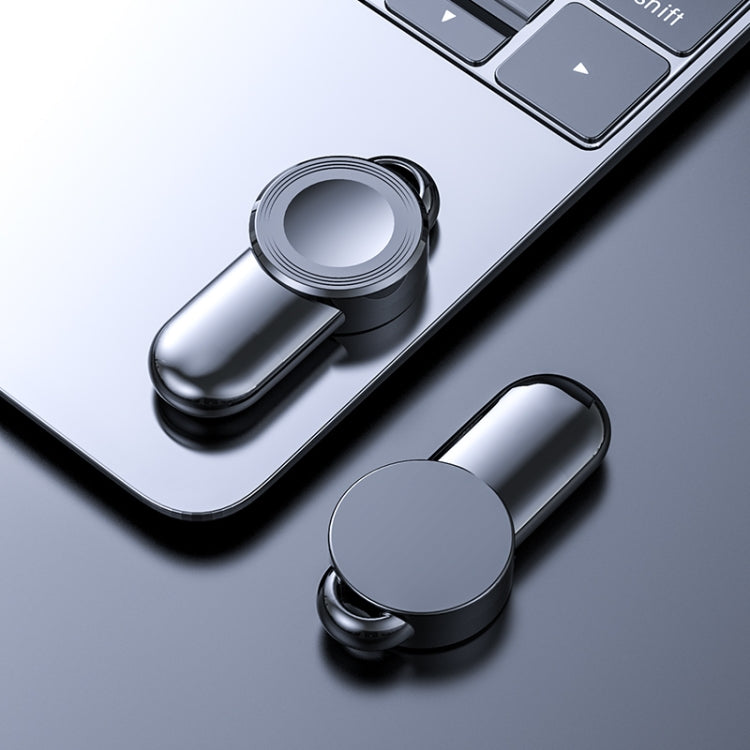 K02 Universal Portable Magnetic Wireless Charger for Apple Watch Series 6 / 5 / SE / 4 / 3 / 2 / 1(Black) by bashfashion