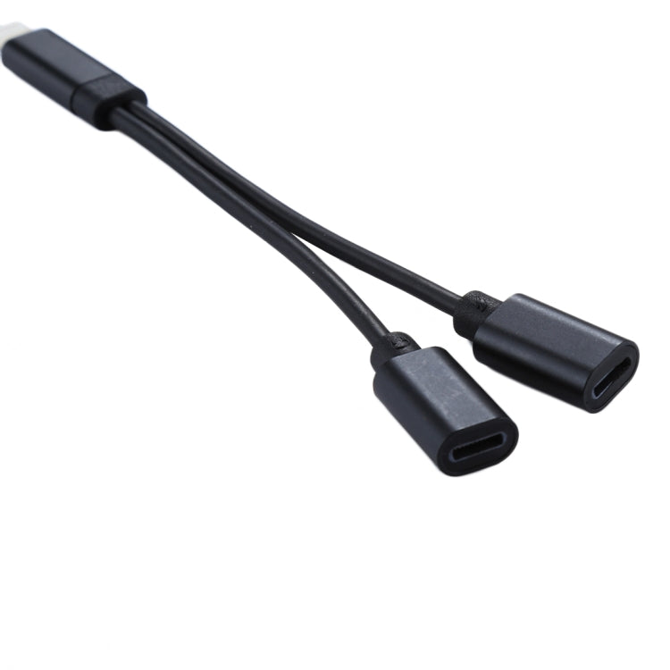 12cm 8 Pin Male to Dual 8 Pin Female Adapter Cable, For iPhone XR / iPhone XS MAX / iPhone X & XS / iPhone 8 & 8 Plus / iPhone 7 & 7 Plus / iPhone 6 & 6s & 6 Plus & 6s Plus / iPad, Support IOS 11.2(Black) by bashfashion