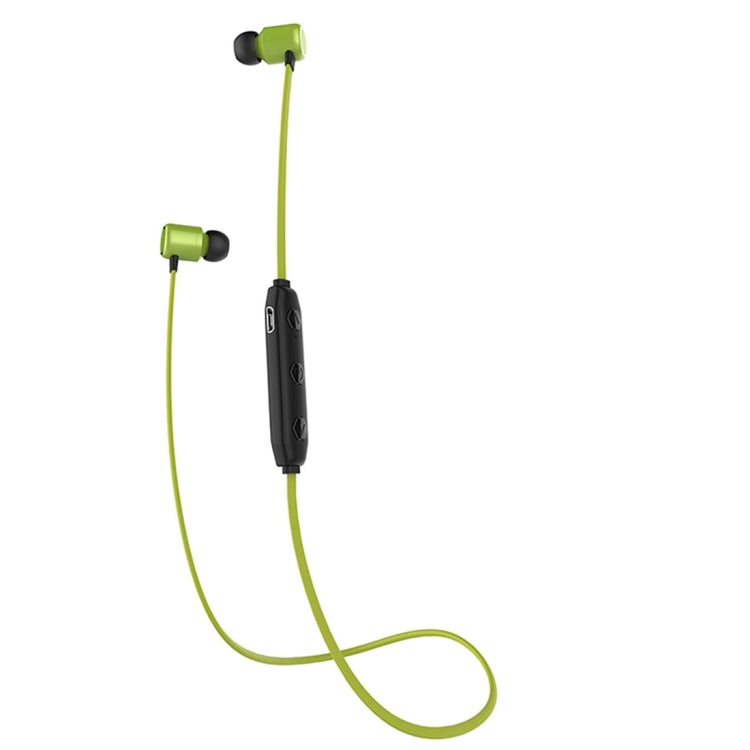 XRM-X4 Sports IPX4 Waterproof Magnetic Earbuds Wireless Bluetooth V4.2 Stereo Headset with Mic, For iPhone, Samsung, Huawei, Xiaomi, HTC and Other Smartphones(Green) by bashfashion