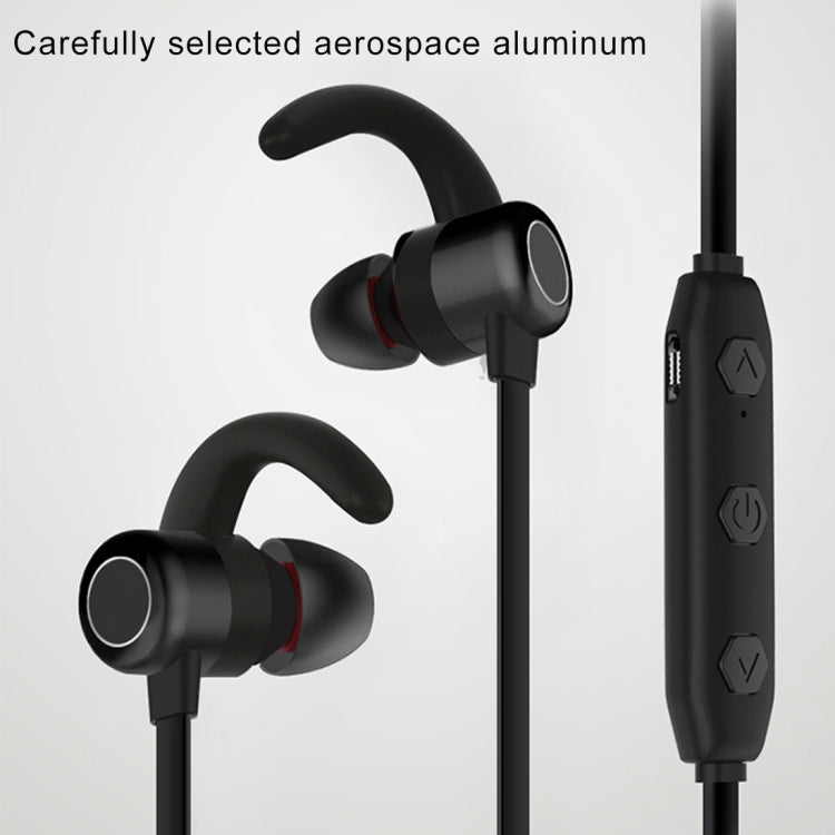 XRM-X4 Sports IPX4 Waterproof Magnetic Earbuds Wireless Bluetooth V4.2 Stereo Headset with Mic, For iPhone, Samsung, Huawei, Xiaomi, HTC and Other Smartphones(Blue) by bashfashion
