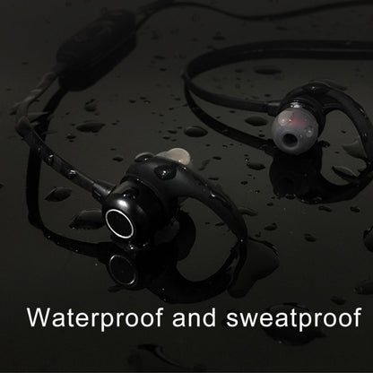 XRM-X4 Sports IPX4 Waterproof Magnetic Earbuds Wireless Bluetooth V4.2 Stereo Headset with Mic, For iPhone, Samsung, Huawei, Xiaomi, HTC and Other Smartphones(Blue) by bashfashion