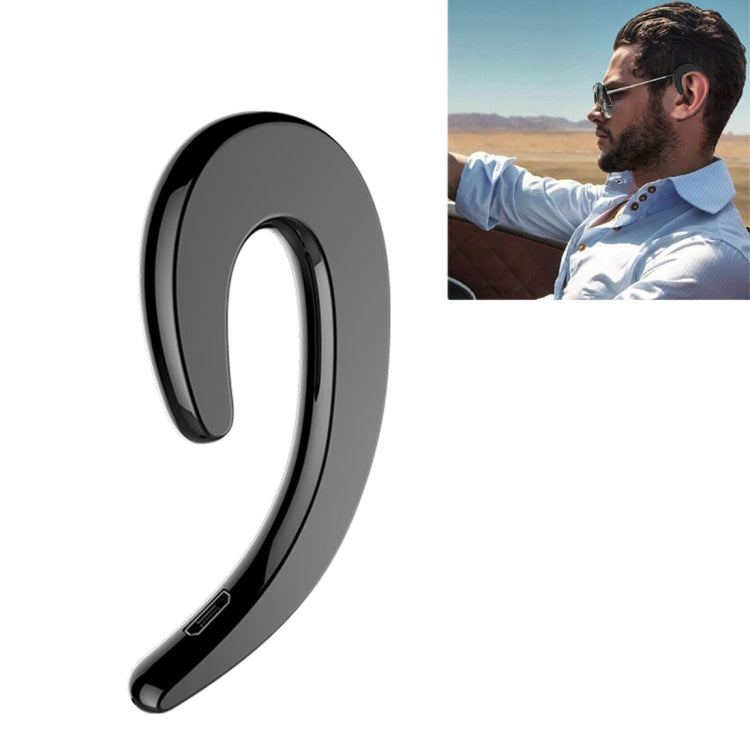 B18 Bone Conduction Bluetooth V4.1 Sports Headphone Earhook Headset, For iPhone, Samsung, Huawei, Xiaomi, HTC and Other Smart Phones or Other Bluetooth Audio Devices(Black) by bashfashion