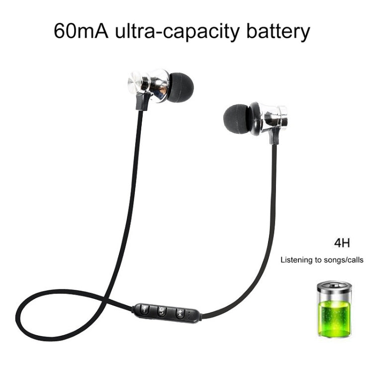 XT11 Magnetic In-Ear Wireless Bluetooth V4.2 Earphones(Gold) by bashfashion