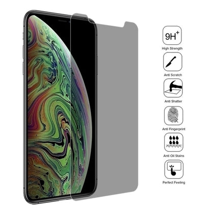 For iPhone 11 Pro Max / XS Max 9H 3D Privacy Anti-glare Non-full Screen Tempered Glass Screen Protector by bashfashion