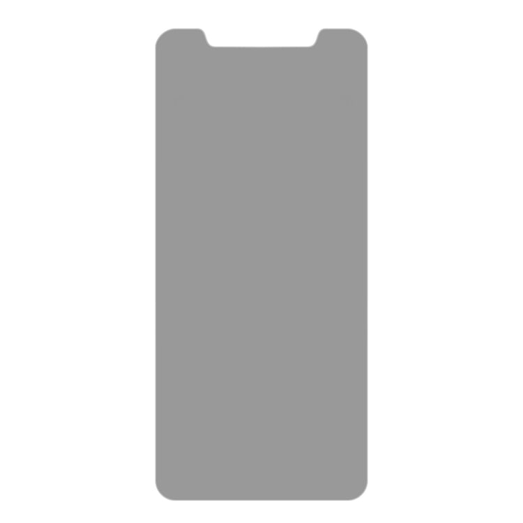 For iPhone 11 Pro Max / XS Max 9H 3D Privacy Anti-glare Non-full Screen Tempered Glass Screen Protector by bashfashion