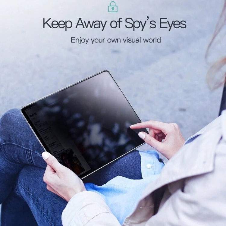 For iPad 2025 / 2022 0.33mm 9H 2.5D Privacy Explosion-proof Tempered Glass Film by bashfashion