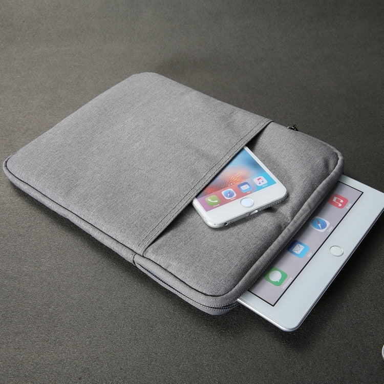Tablet PC Universal Inner Package Case Pouch Bag Sleeve for iPad Air 2019 / Pro 10.5 inch / Air 2 / 3 / 4(Light Grey) by bashfashion