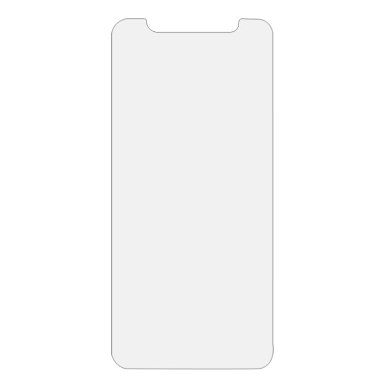 For iPhone X & XS 0.26mm 9H 3D Non-full Screen Highly Transparent Privacy Anti-glare Tempered Glass Film by bashfashion