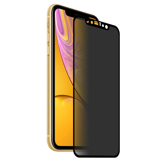 For iPhone 11 / XR ENKAY Hat-Prince 0.26mm 9H 6D Privacy Anti-glare Full Screen Tempered Glass Film by ENKAY