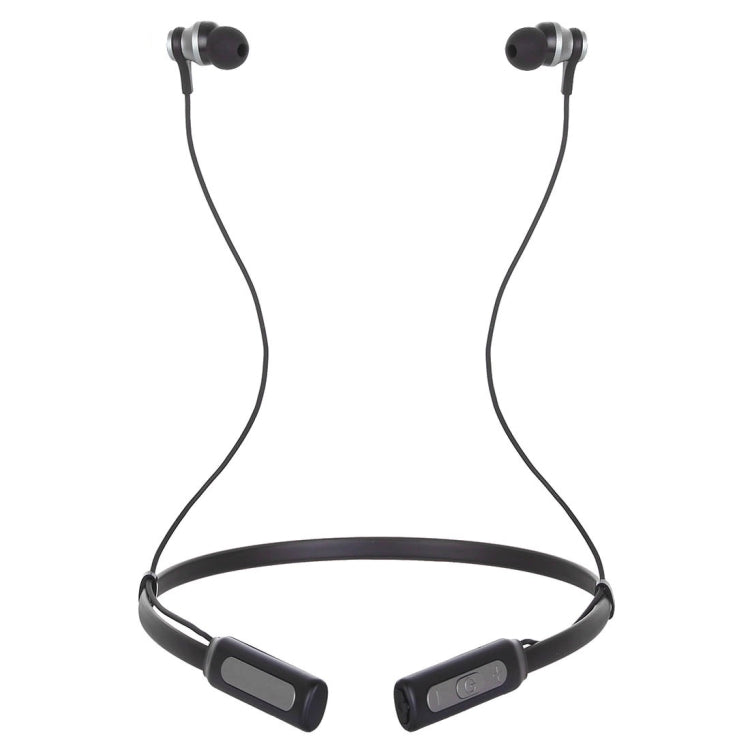 HT1 Magnetic In-Ear Wireless Bluetooth Stereo Headset(Black) by bashfashion