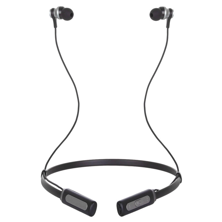 HT1 Magnetic In-Ear Wireless Bluetooth Stereo Headset(Black) by bashfashion
