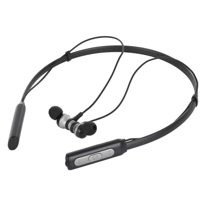 HT1 Magnetic In-Ear Wireless Bluetooth Stereo Headset(Black) by bashfashion