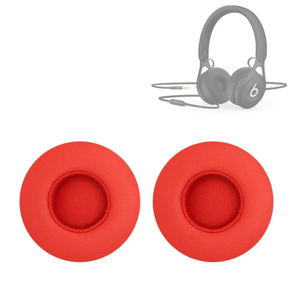 2 PCS For Beats EP Wired Headset Ear-cap Sponge Earmuffs(Red) by bashfashion