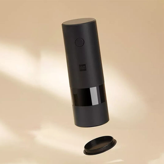 Original Xiaomi Youpin Huohou Electric Grinding Machine Automatic Mill Pepper Grinder(Black) by Xiaomi