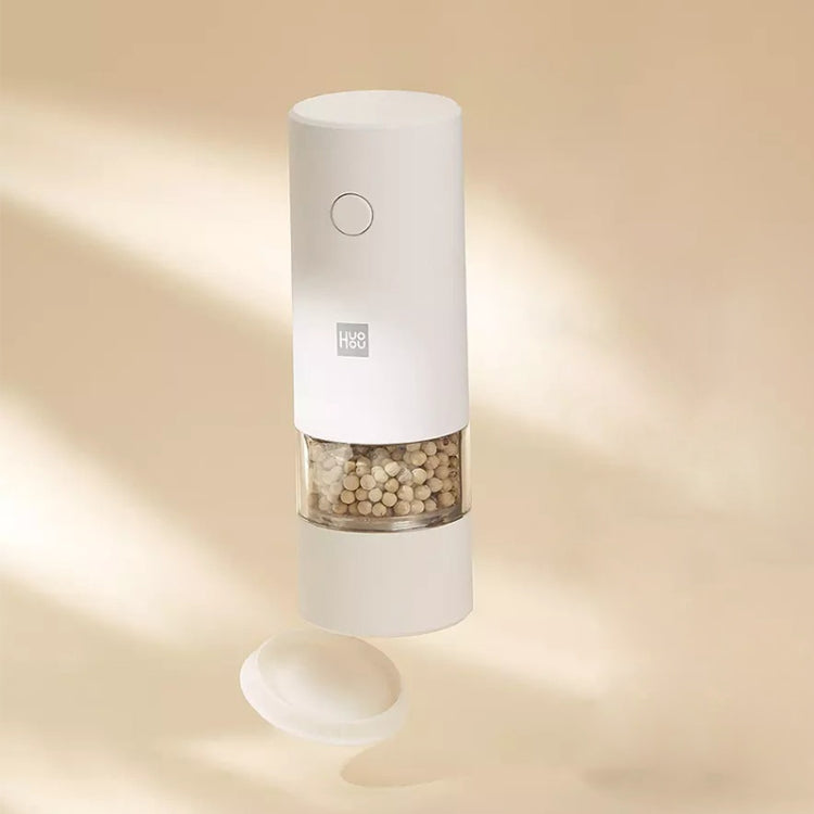 Original Xiaomi Youpin Huohou Electric Grinding Machine Automatic Mill Pepper Grinder(White) by Xiaomi