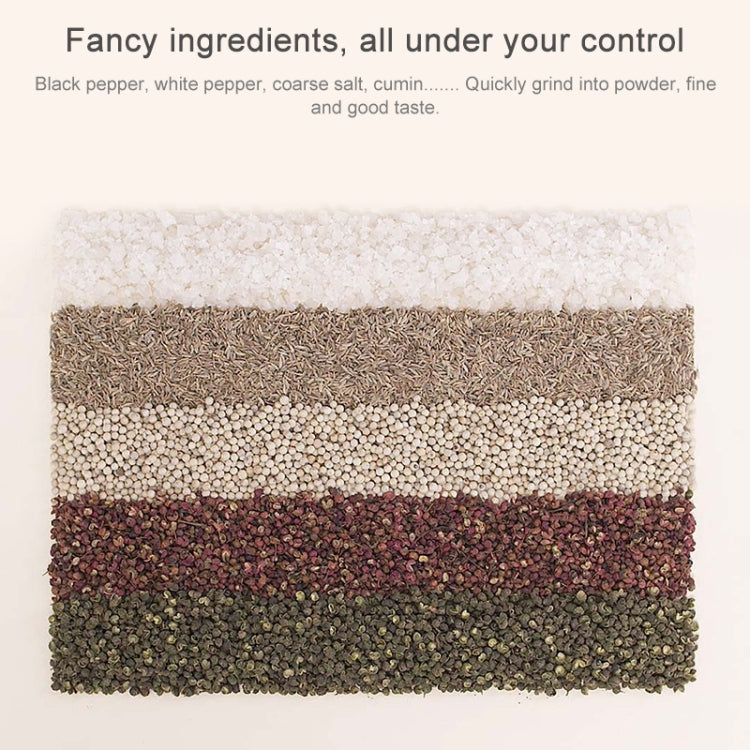 Original Xiaomi Youpin Huohou Electric Grinding Machine Automatic Mill Pepper Grinder(White) by Xiaomi