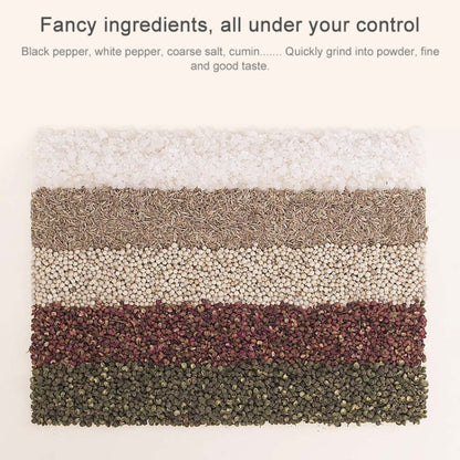 Original Xiaomi Youpin Huohou Electric Grinding Machine Automatic Mill Pepper Grinder(White) by Xiaomi