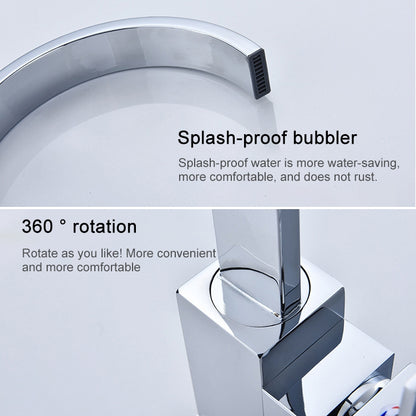 Rotatable Faucet Sinks Cold And Hot Water Tap, CN Plug by bashfashion