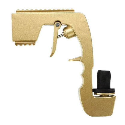 Plastic Wrapped Metal Bubbly Blaster Champagne Bottle Squirt Gun Bar Tool(Gold) by bashfashion
