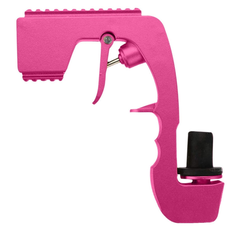 Plastic Wrapped Metal Bubbly Blaster Champagne Bottle Squirt Gun Bar Tool(Rose Red) by bashfashion