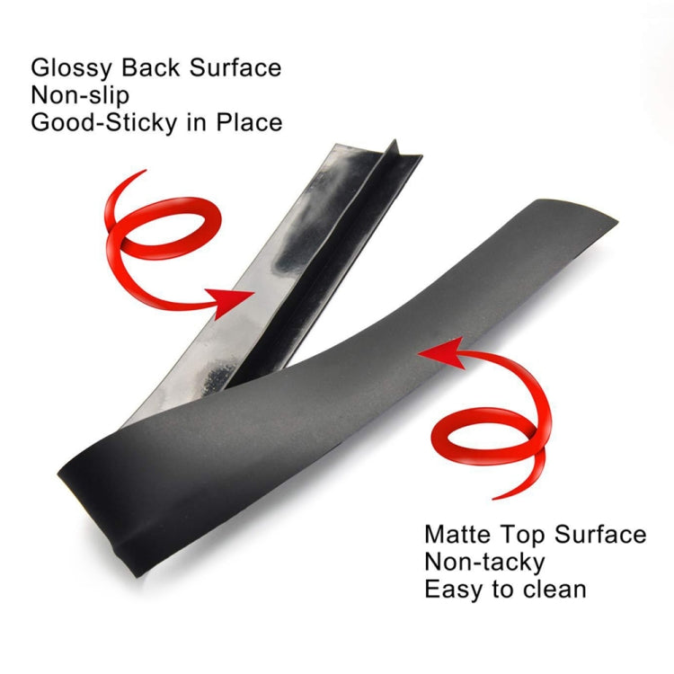 21 inches Gas Stove Slit Strip Antifouling Dustproof Waterproof Kitchen Sealing Strip (Black) by bashfashion