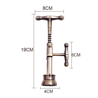 Multifunction Portable Screw Corkscrew Zinc Alloy Wine Bottle Opener, Packing: Gift Box by bashfashion