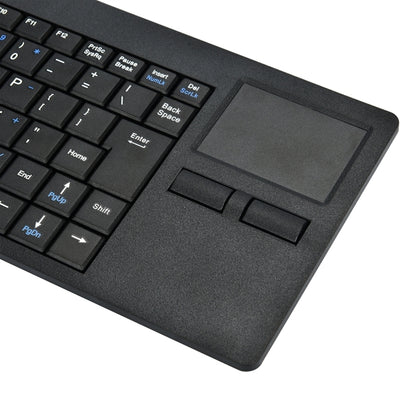 MC-818 82 Keys Touch-pad Ultra-thin Wired Computer Keyboard by bashfashion