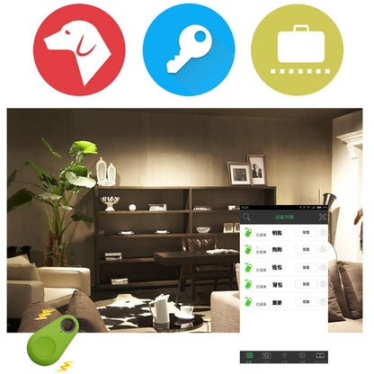 iTAG Smart Wireless Bluetooth V4.0 Tracker Finder Key Anti- lost Alarm Locator Tracker(Green) by bashfashion